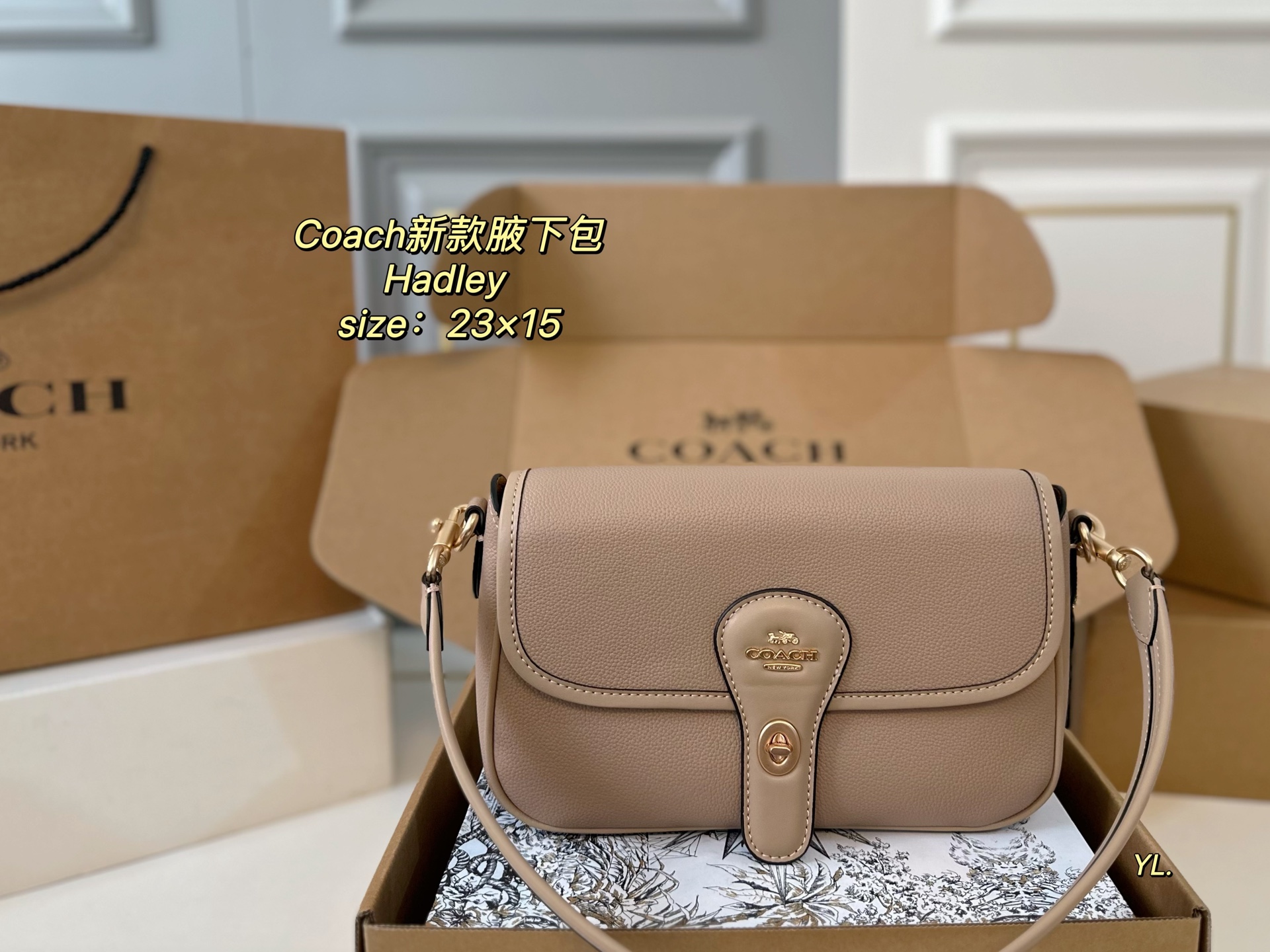 COACH new Hadley underarm bag - cnluxepick