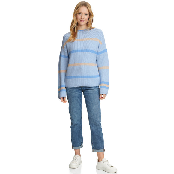 Gina Benotti Damen Strickpullover mit Stehkragen