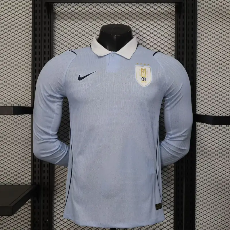 Uruguay 2026 Home Jersey Long Sleeves (Player Version)