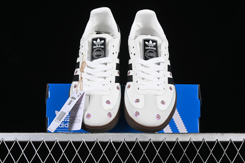 Adidas Samba Og W White Embroidered Floral White IF4398