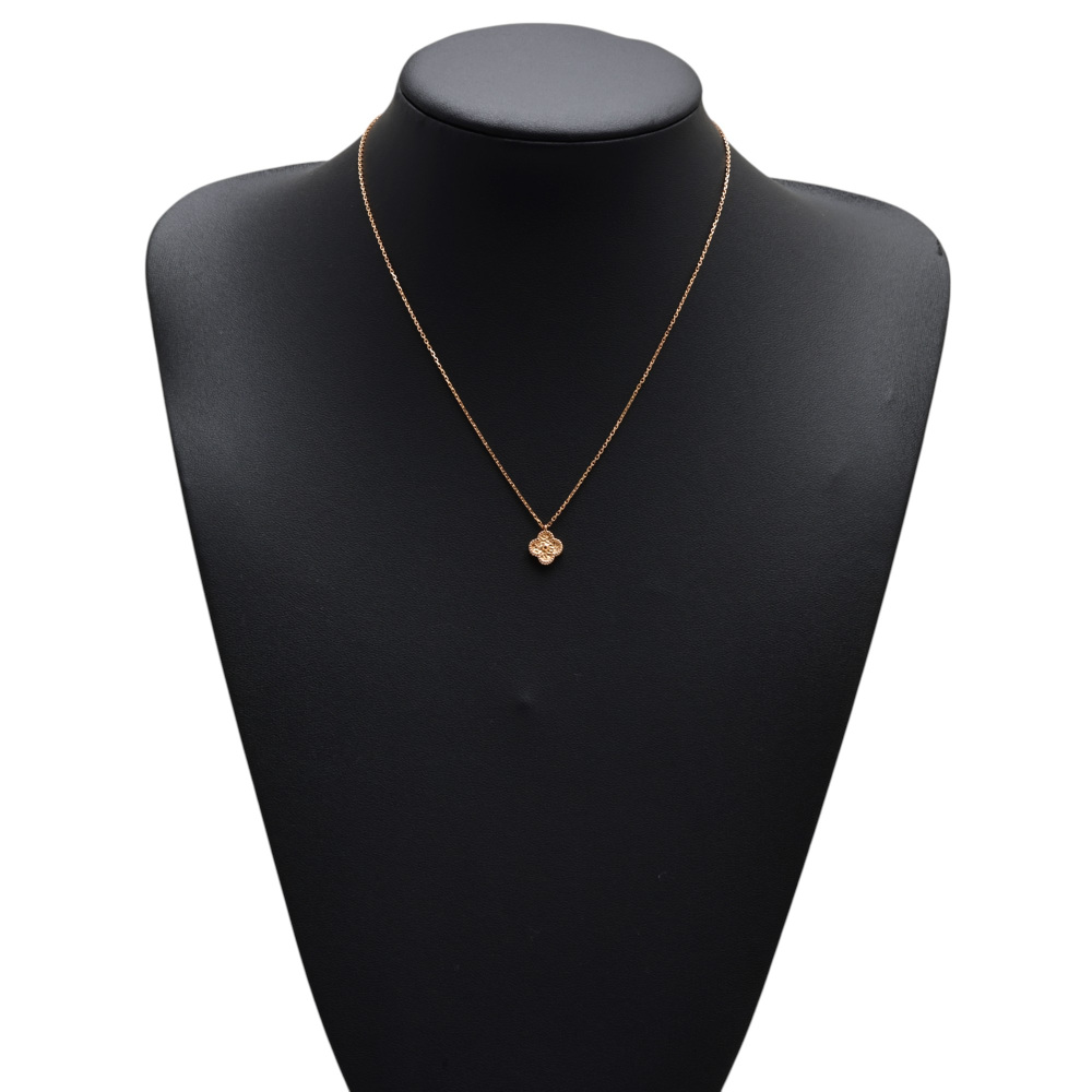 Van Cleef & Arpels Sweet Alhambra Necklace 18K Rose Gold VCARO8DF00