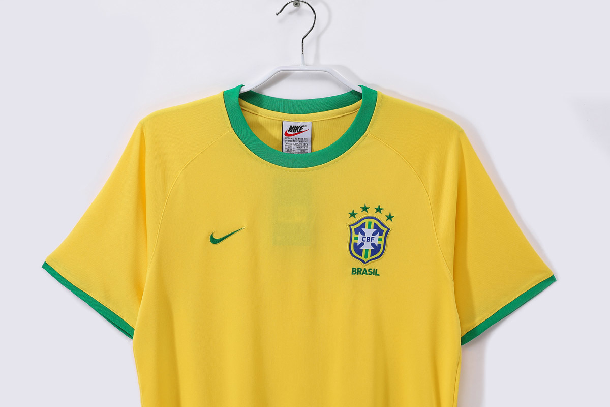 Retro Brazil 2000 Home S-XXL 3