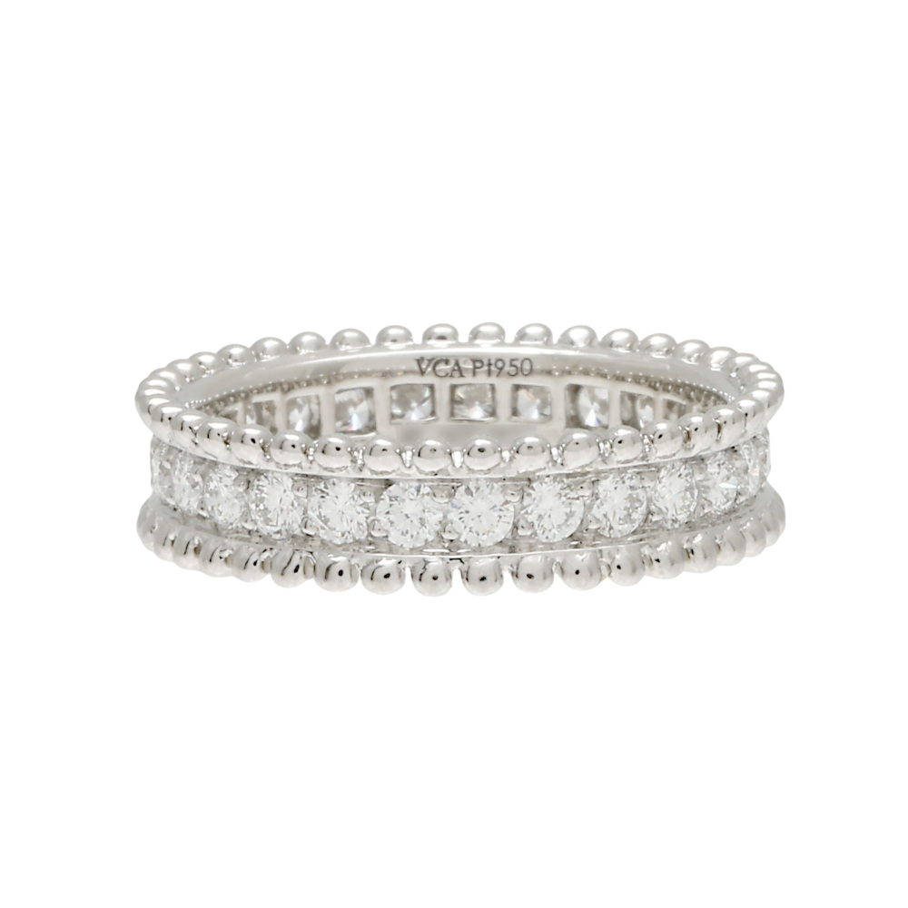 Van Cleef & Arpels Ester Ring Platinum Diamond VCARN57O00