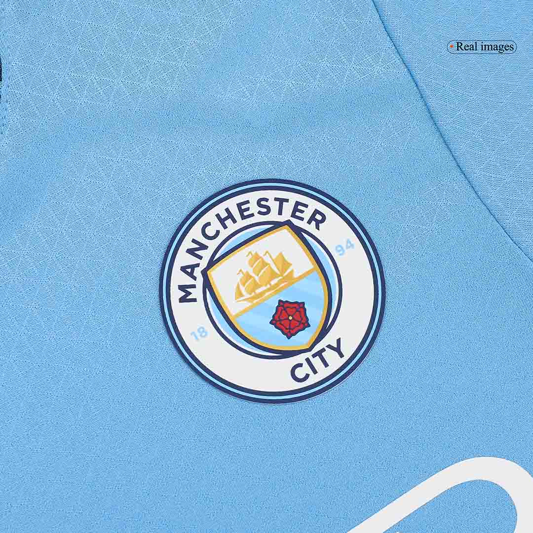 FODEN #47 Manchester City Home Player Version Jersey - UCL