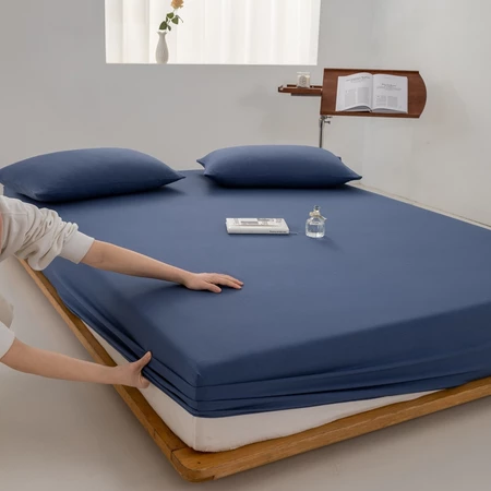 Waterproof Mattress Protector Cotton Bedsheet Queen/King/Single Size Sarung Tilam Kalis Air