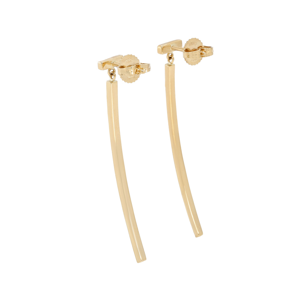 Tiffany & Co. Tiffany T Earrings 18K Yellow Gold