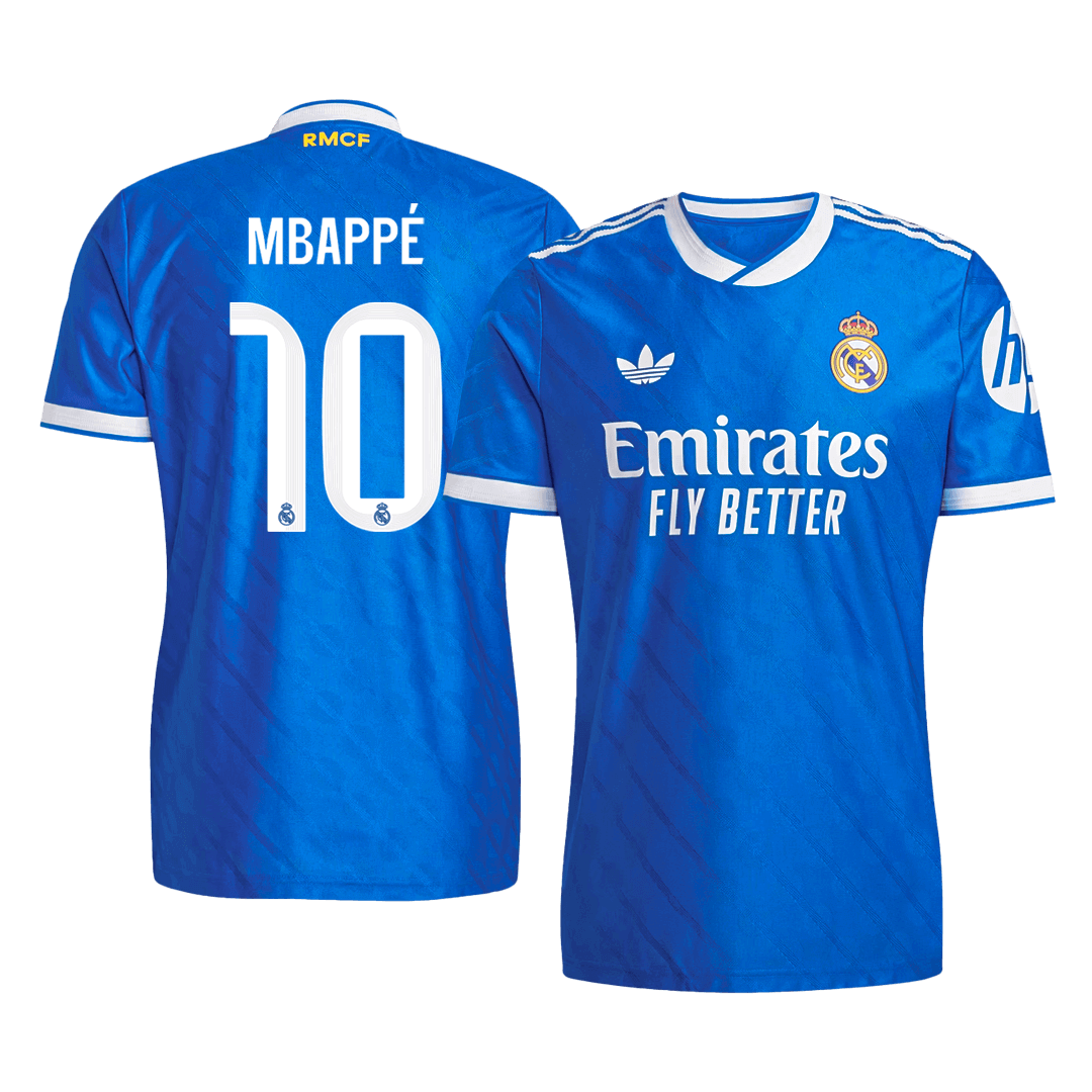 MBAPPÉ #10 Real Madrid Third Away Player Version Jersey 2025/26