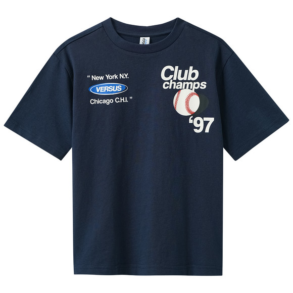 Yigga Jungen T-Shirt mit Baseball-Print