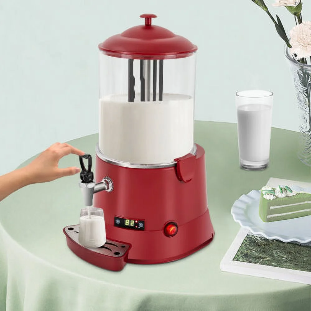 10L Commercial Hot Chocolate Dispenser Beverage Warmer Machine for Juice Milk