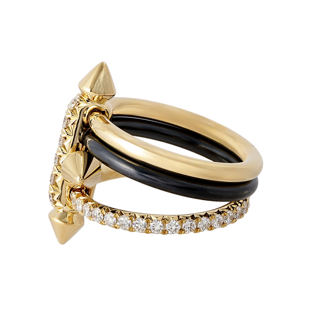 Tiffany & Co. Titan Pharrell Williams Ring 18K Yellow Gold Diamond 73468485