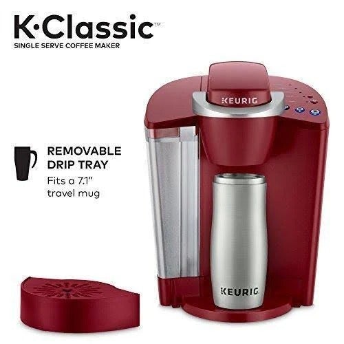 Keurig K-Classic Single Serve K-Cup Pod Coffee Maker – Rhubarb