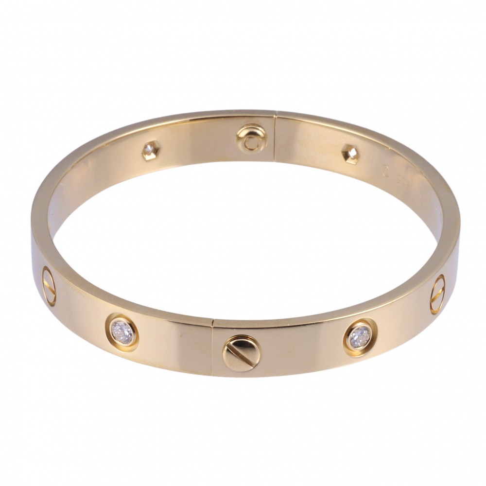 Cartier Love 6PD Bracelet 18K Yellow Gold Diamond B6013900