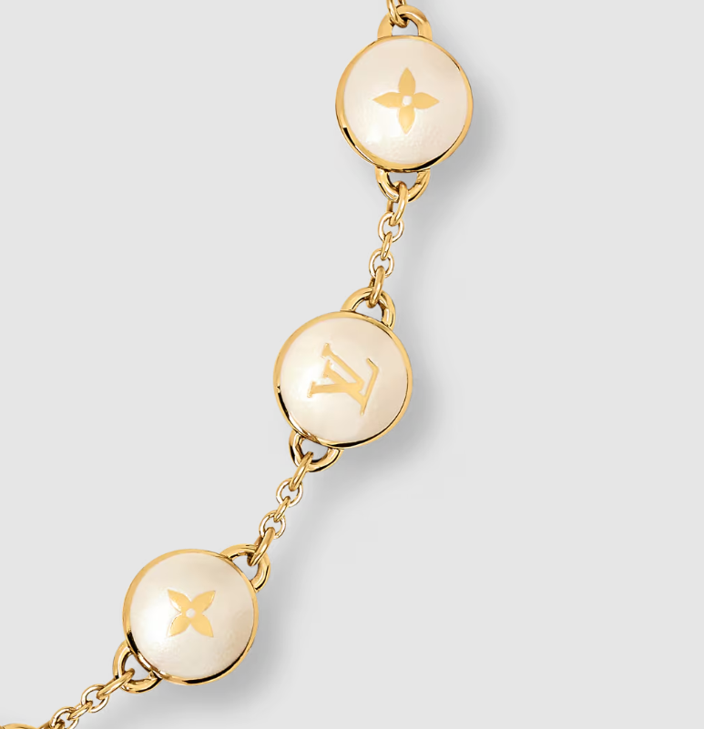 LV Pearly Confetti Necklace