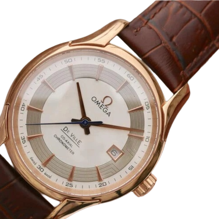 Omega De Ville Rose Gold Case 431.63.41.21.02.001 Swiss Super Clone