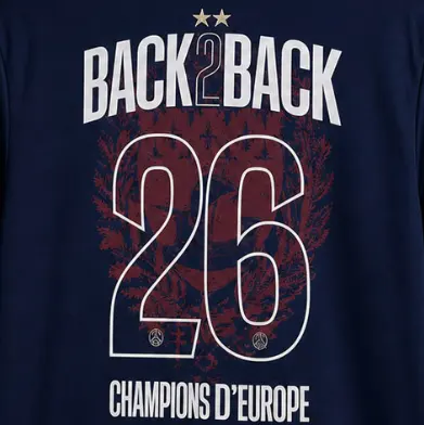 Paris Saint Germain 25/26 PSG Home Champion Winner Two Stars(BACK2BACK 26)
