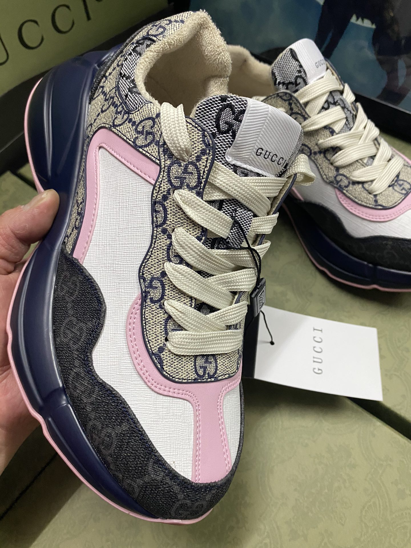 Gucci Women’S Gg Rhyton Sneaker 692902 Uiq30 1061