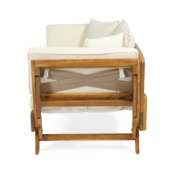 Serene Acacia Expandable Daybed by Christopher Knight Home