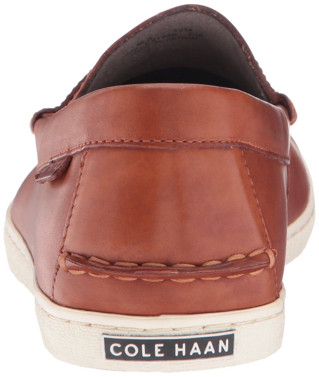 Cole Haan Men&s Pinch Hand-Stained Weekender - British Tan
