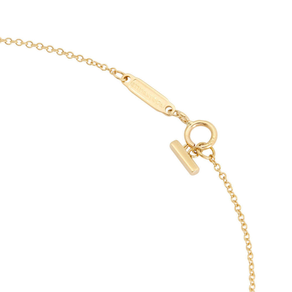 Tiffany & Co. Tiffany T Smile Necklace 18K Yellow Gold Diamond 62617683