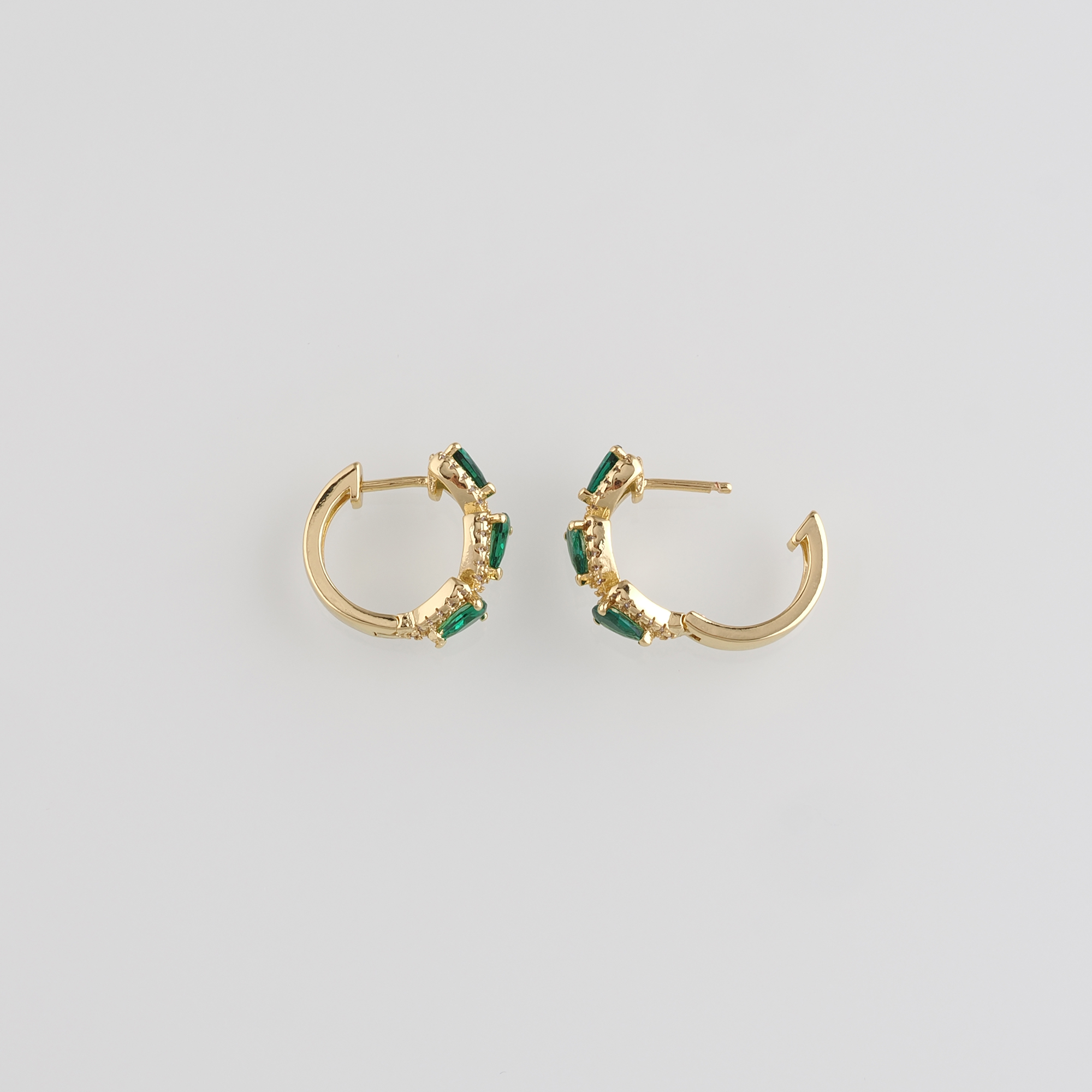 18K Gold Filled Teardrop Earrings,Water Drop Earrings,Gold Huggies Hoop Earrings,Minimalist Earrings