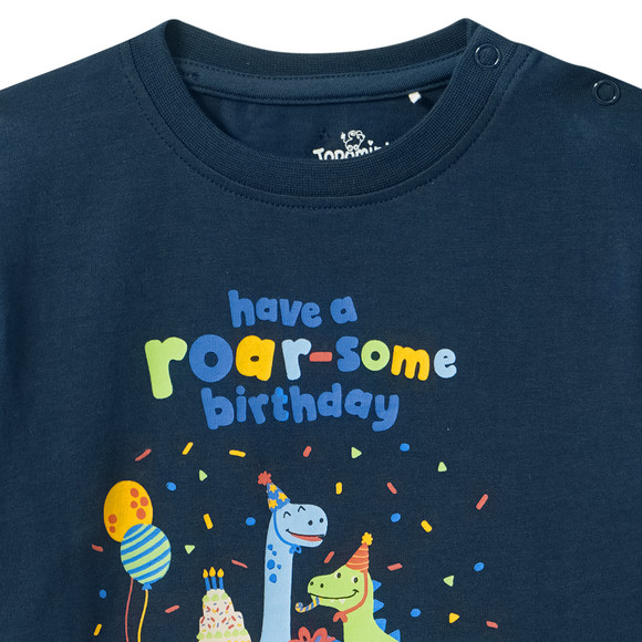 Topomini Baby T-Shirt mit Geburtstags-Motiv