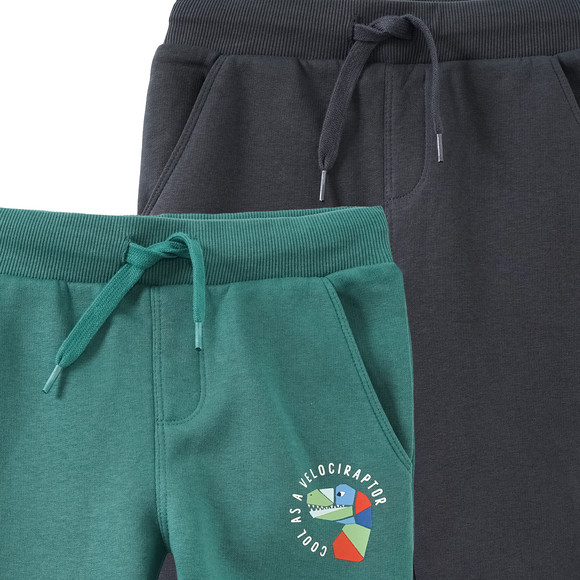 Famy 2 Jungen Jogginghosen mit Tunnelzug