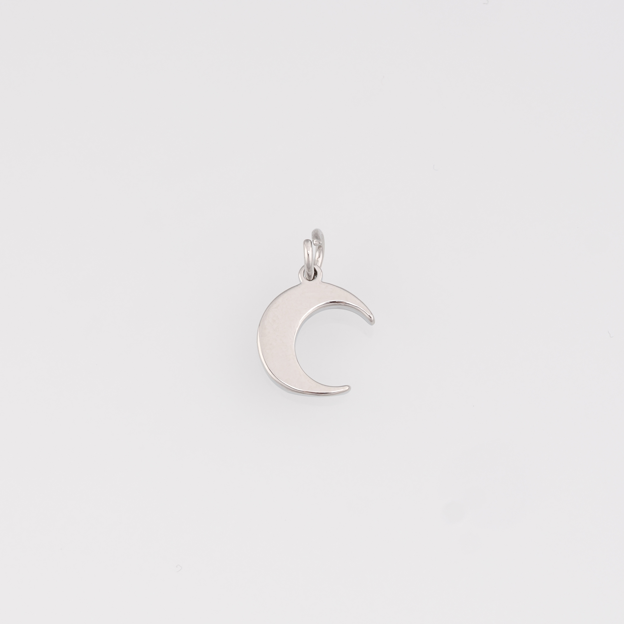 18K Gold Filled Moon Pendant,Celestial Charm Earrings Necklace for DIY Jewelry Making Supply