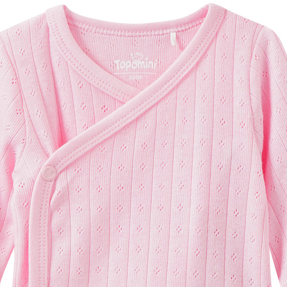 Topomini Newborn Wickelbody mit Lochmuster