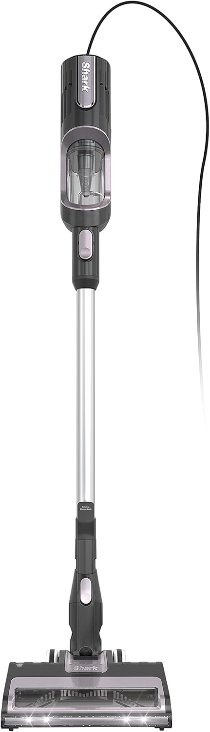 ZS360 APEX Corded Stick Vacuum with DuoClean and Self-Cleaning Brusholl, Precision Duster, Crevice and Pet Multi-Tool, Forest Mist Blue, 10.2 in L x 9.8 in W x 46.4 in H