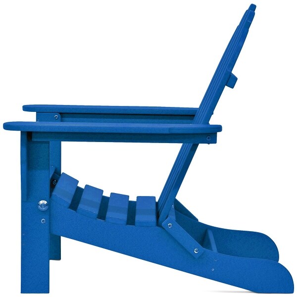 Nelson Recycled Plastic Folding Adirondack Chair by Havenside Home
