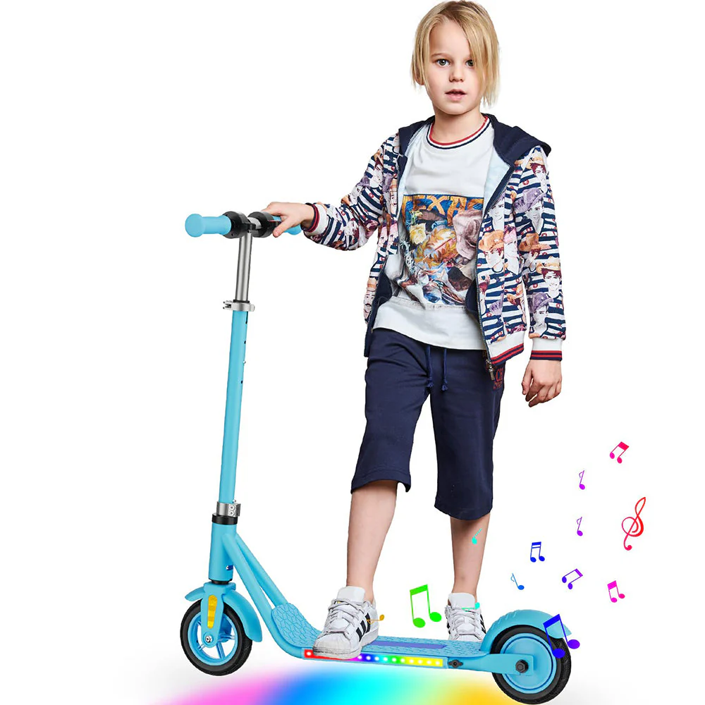 Electric Scooter, Lightweight Electric Scooter for Kids Ages 6-12
