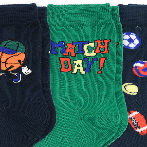 Famy 3 Paar Jungen Socken im Set
