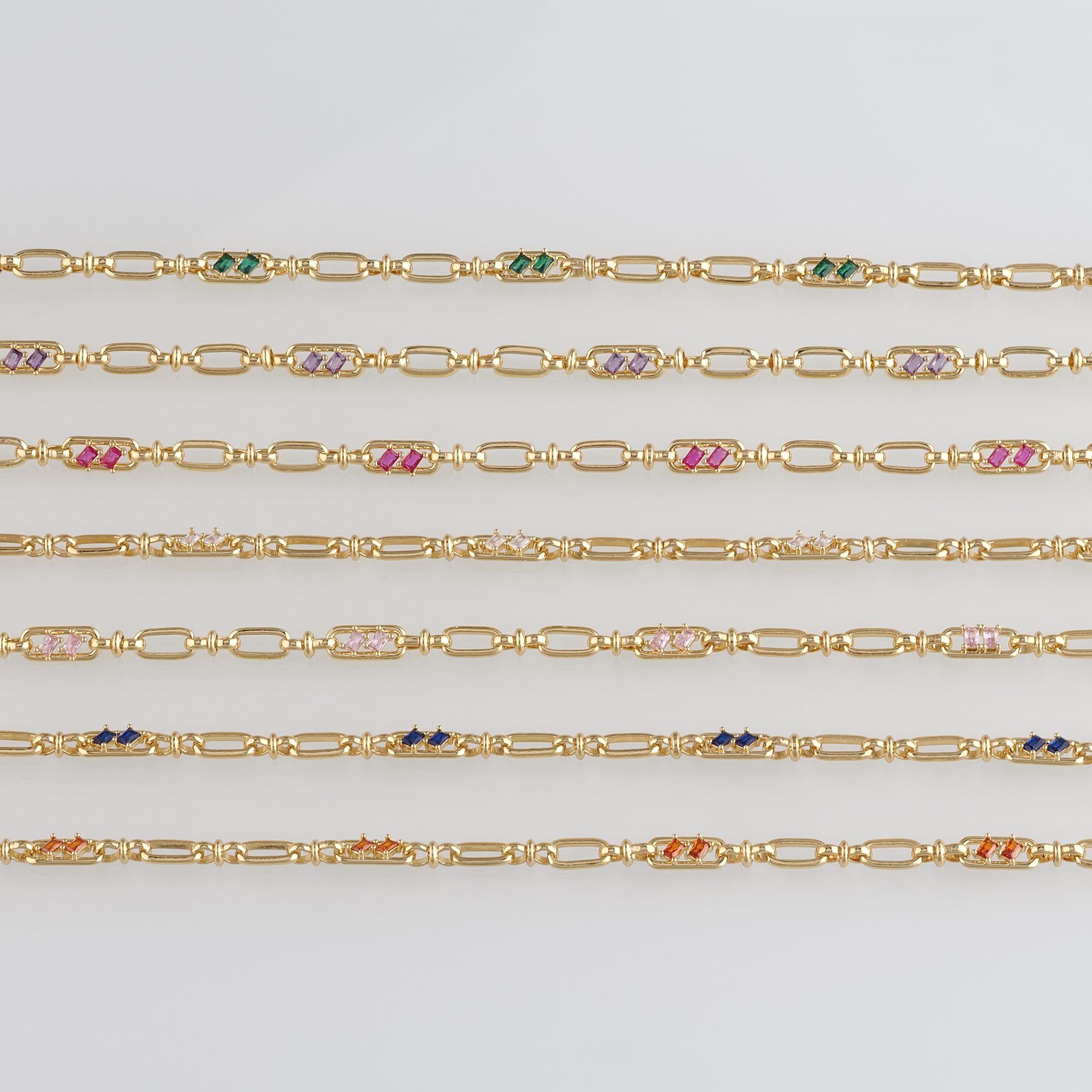 18K Gold Filled Oval Link Necklace,Cable Chain,Minimalist Necklace,Paper Clip Chain Necklace,Adjustable Necklace
