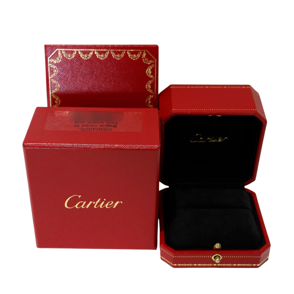 Cartier C Flat Ring 18K Rose Gold B4051800