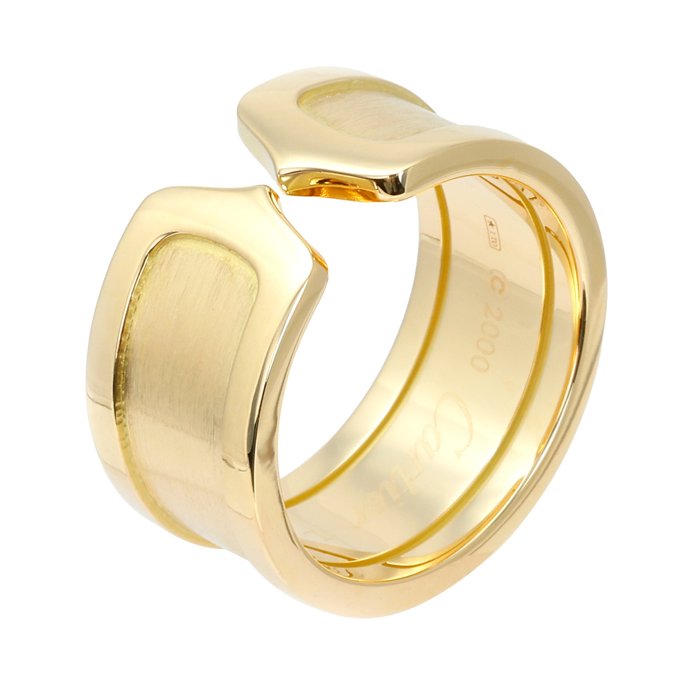 Cartier C Do Ring 18K Yellow Gold