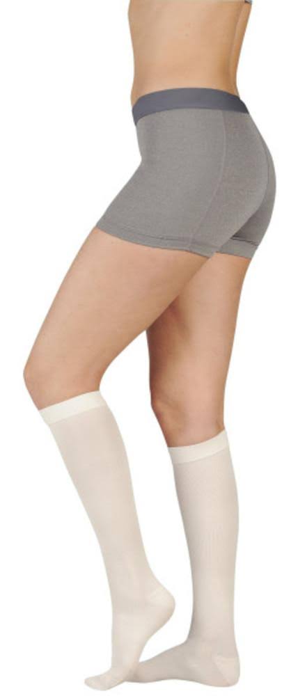 Juzo Dynamic Knee High 40-50mmHg - White - Size III - 3513ADFFSH06 III