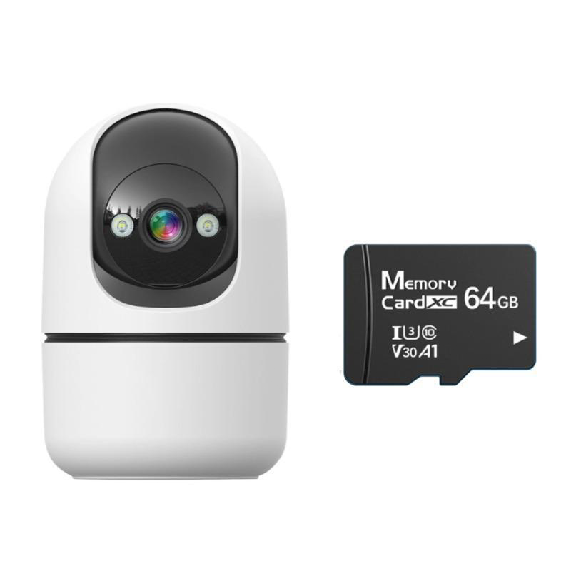 กล้องวงจรปิด WIFI ความละเอียด 8MP ดูและควบคุมออนไลน์ผ่านแอป เติมแสงอัตโนมัติ ติดตามมนุษย์ พูดคุยสองทาง ตรวจจับการเคลื่อน