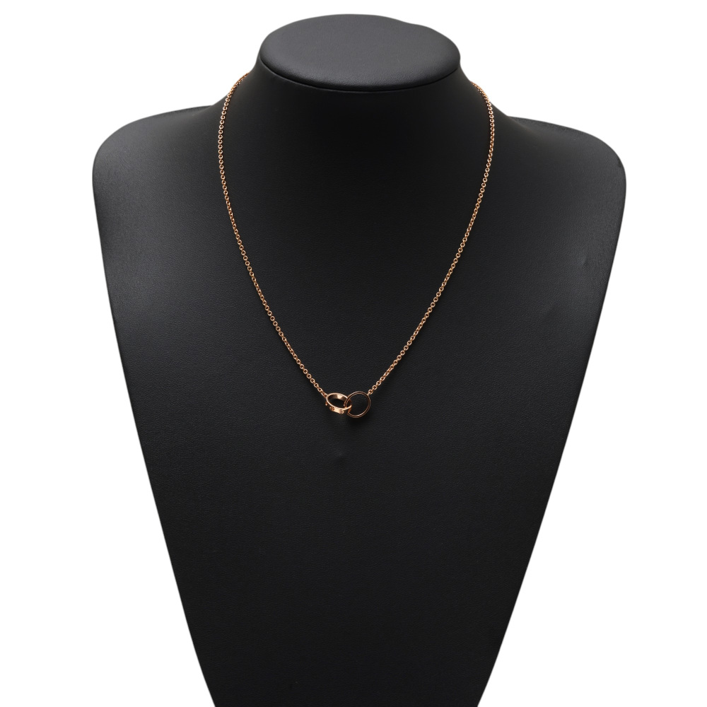 Cartier Love Necklace 18K Rose Gold B7212300