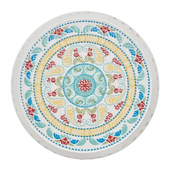 Pretty Mosaic Style Vibrant Accent Table