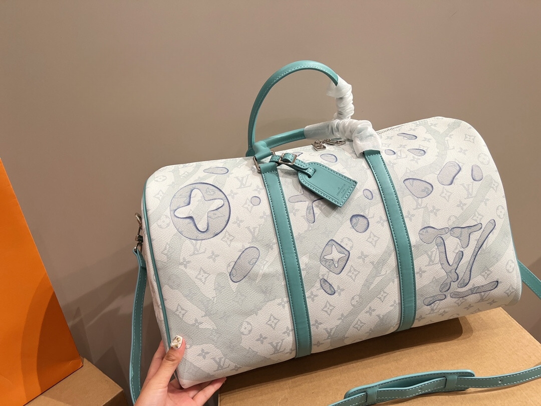 Louis Vuitton Keepall Bandouliere Travel Bag 46Cm M22570
