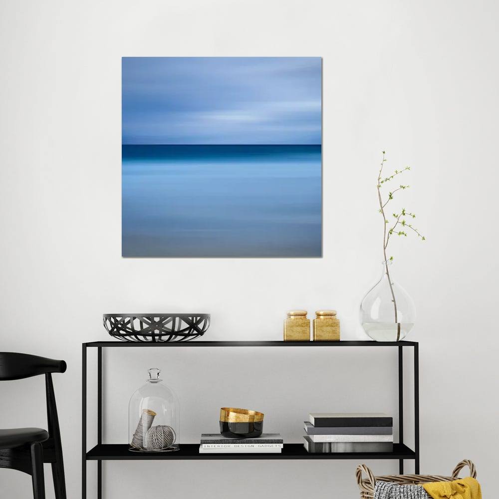 Katherine Gendreau Canvas Art Picture - Beach Blues ( scenic u0026 landscapes u003E Ocean u003E seascapes art)