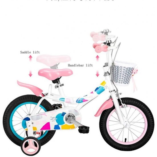 Kids Bike BMX Bike for Kids Boys Girls Bicycle Girls Boys Kids Bike 12 14 16 Inch Bicycle for 2-10 Years Old Child’s Cycle with Brakes Toddler Kids Bicycle