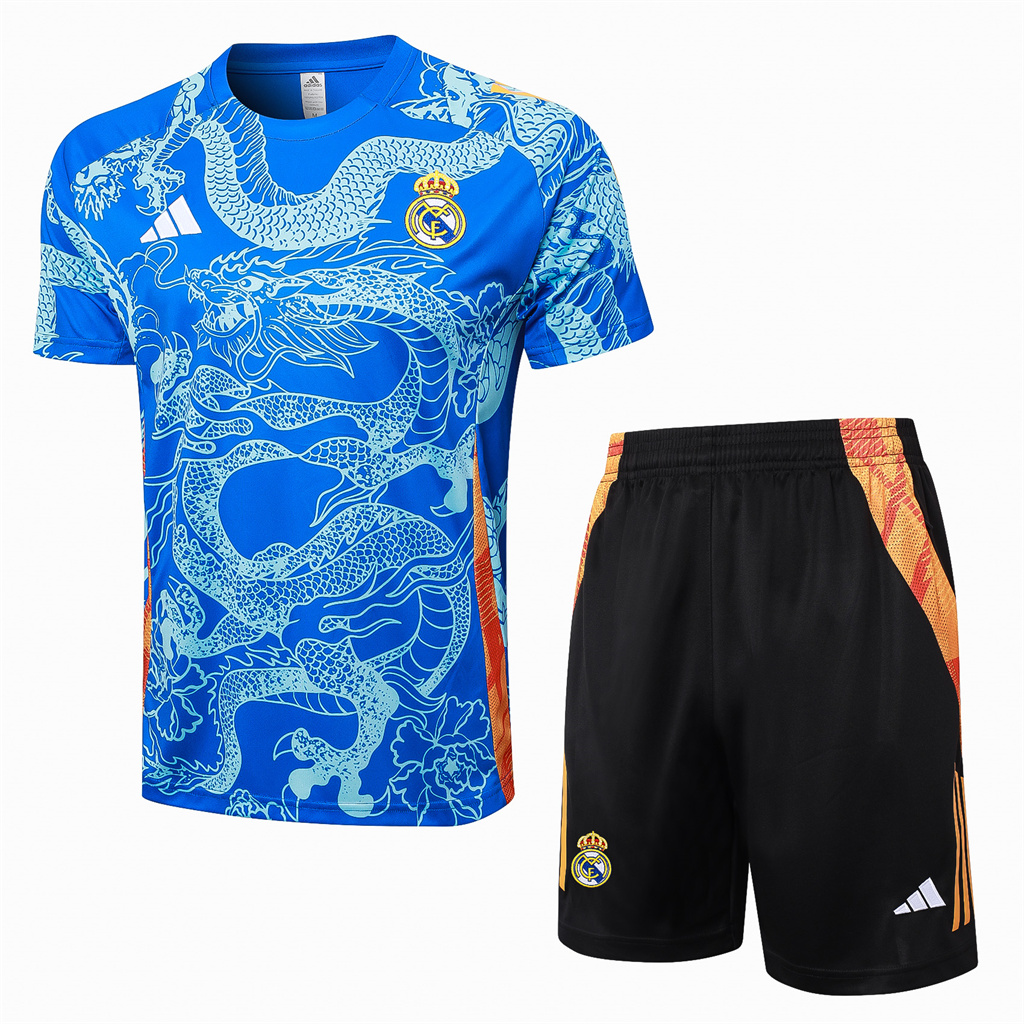 Real Madrid Training Short sleeve Suit 24/25