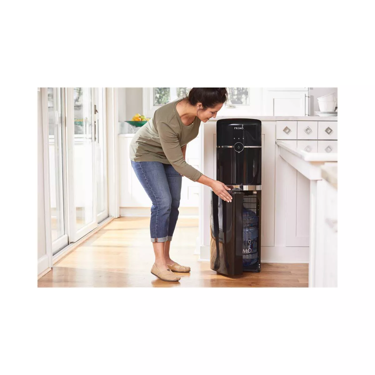 Primo Smart Touch Bottom Loading Water Dispenser – Black