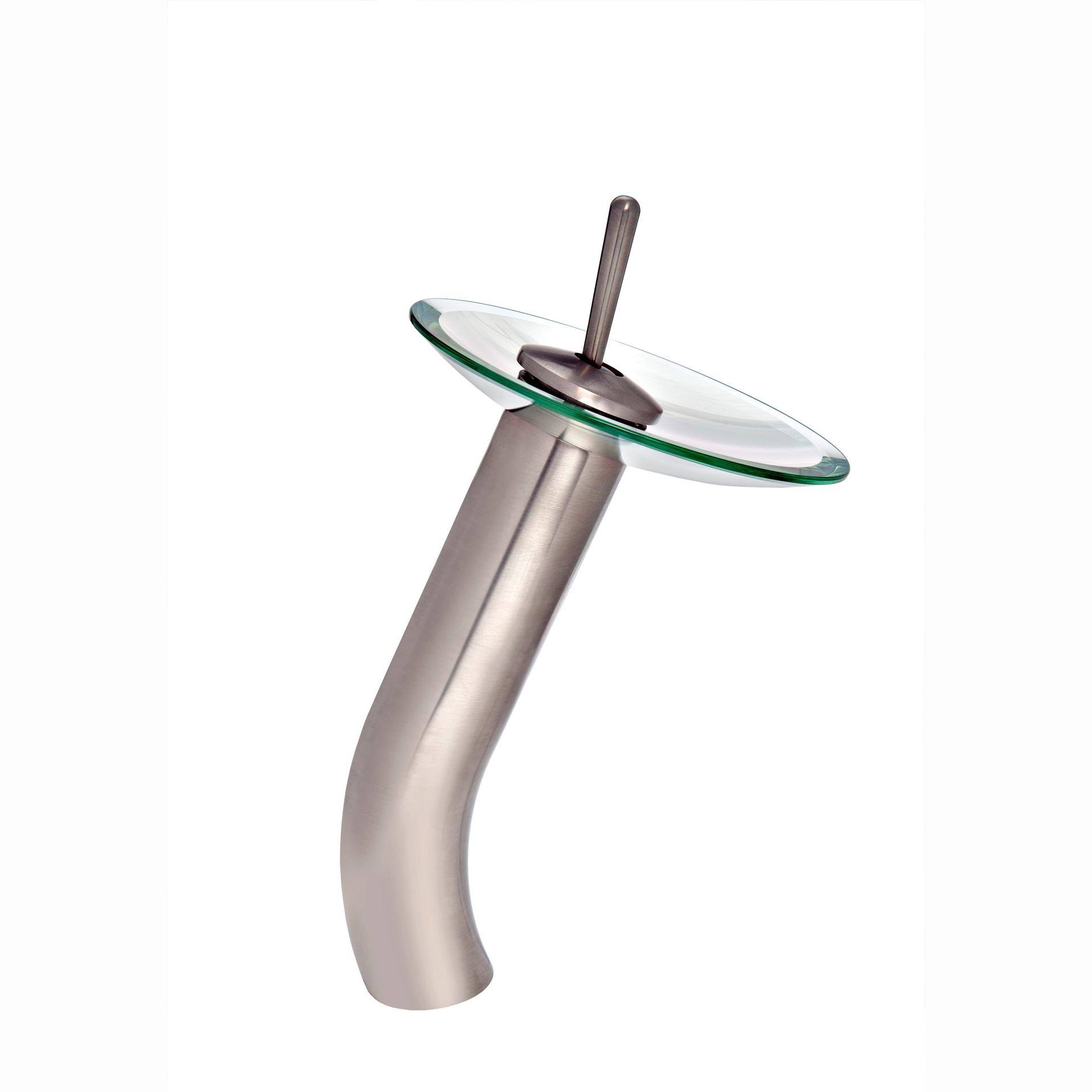 Miseno ML100 1.2 GPM Single Hole Waterfall Disc Vessel Bathroom Faucet Oil Rubbed Bronze / Brown