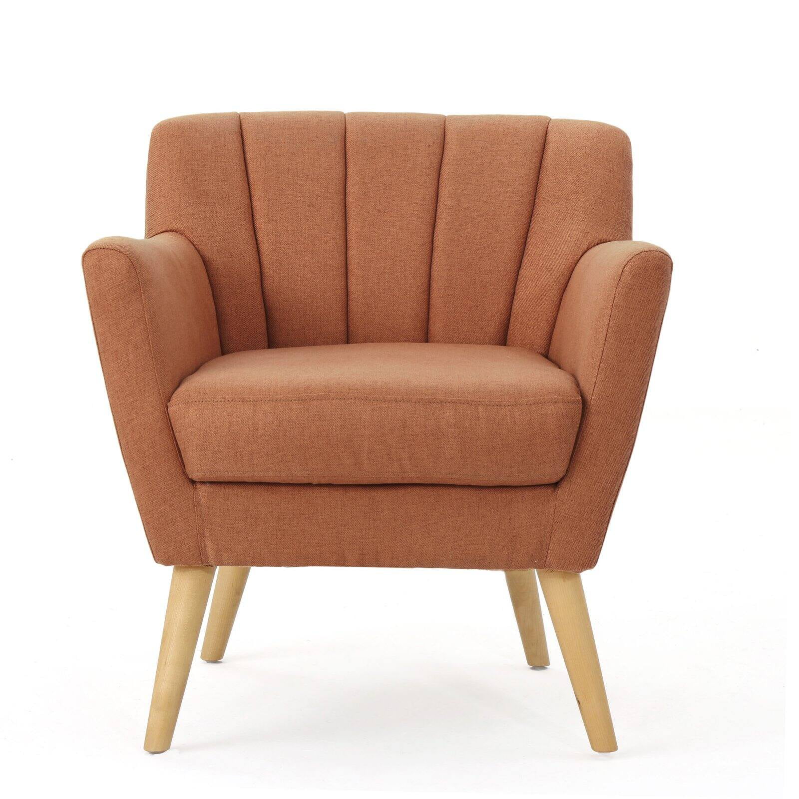 Lewisville Merel Mid Century Modern Club Chair