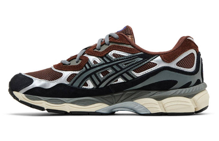 ASICS Gel NYC Reddish Brown Steeple Grey 1203A383-200