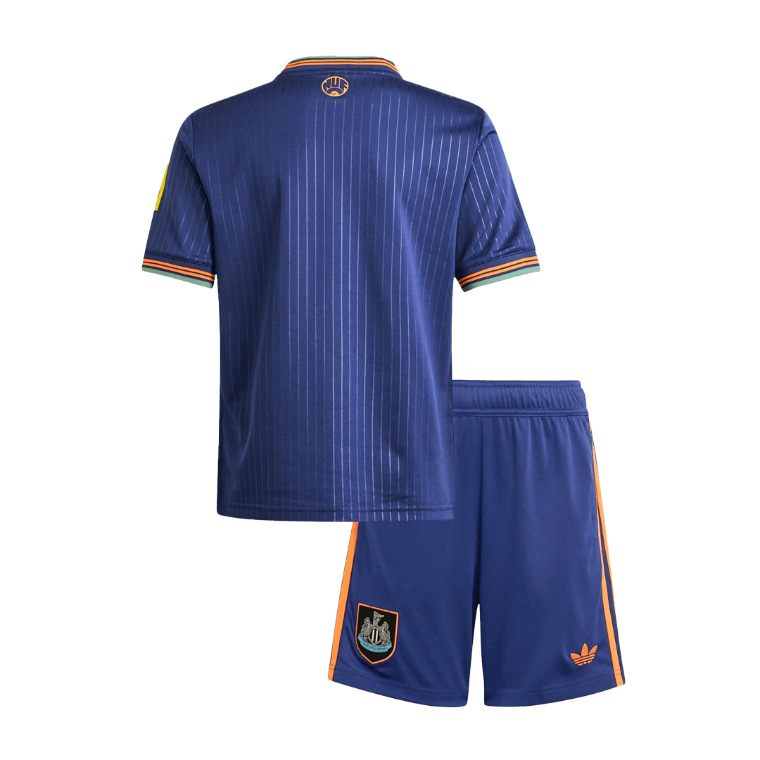 Newcastle United Third Away Kids Soccer Jerseys Kit 2025/26