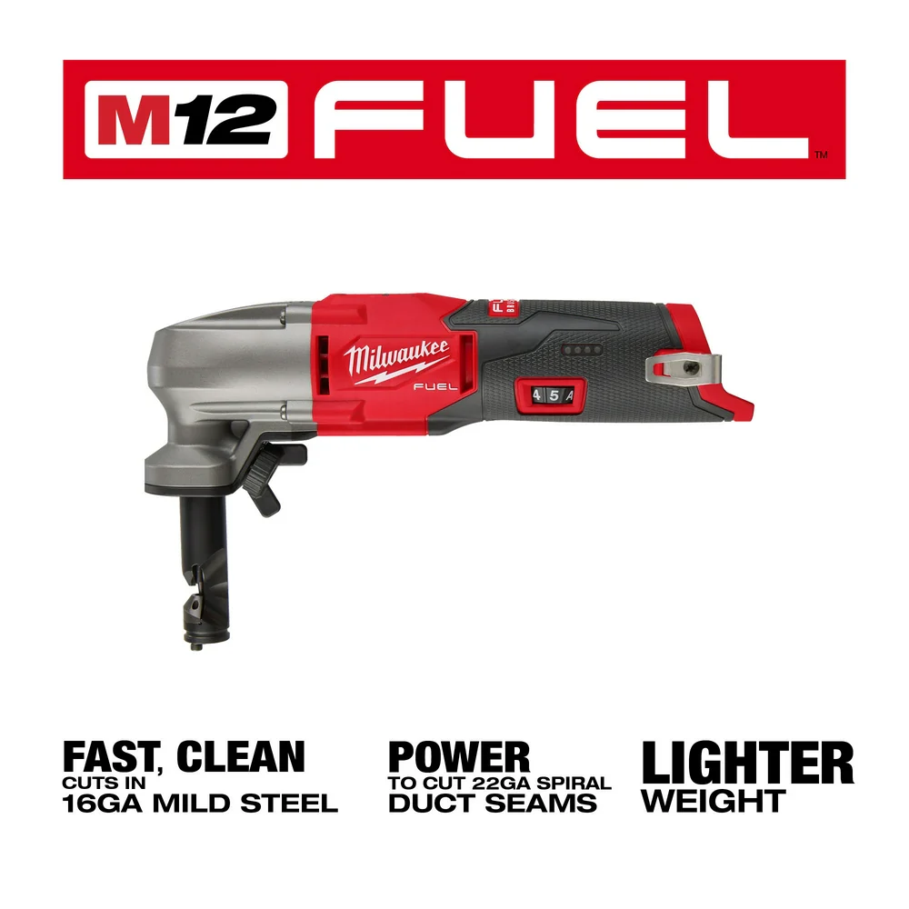 2026 Milwaukee 2476-20 M12 FUEL 16 Gauge Variable Speed Nibbler, Tool Only