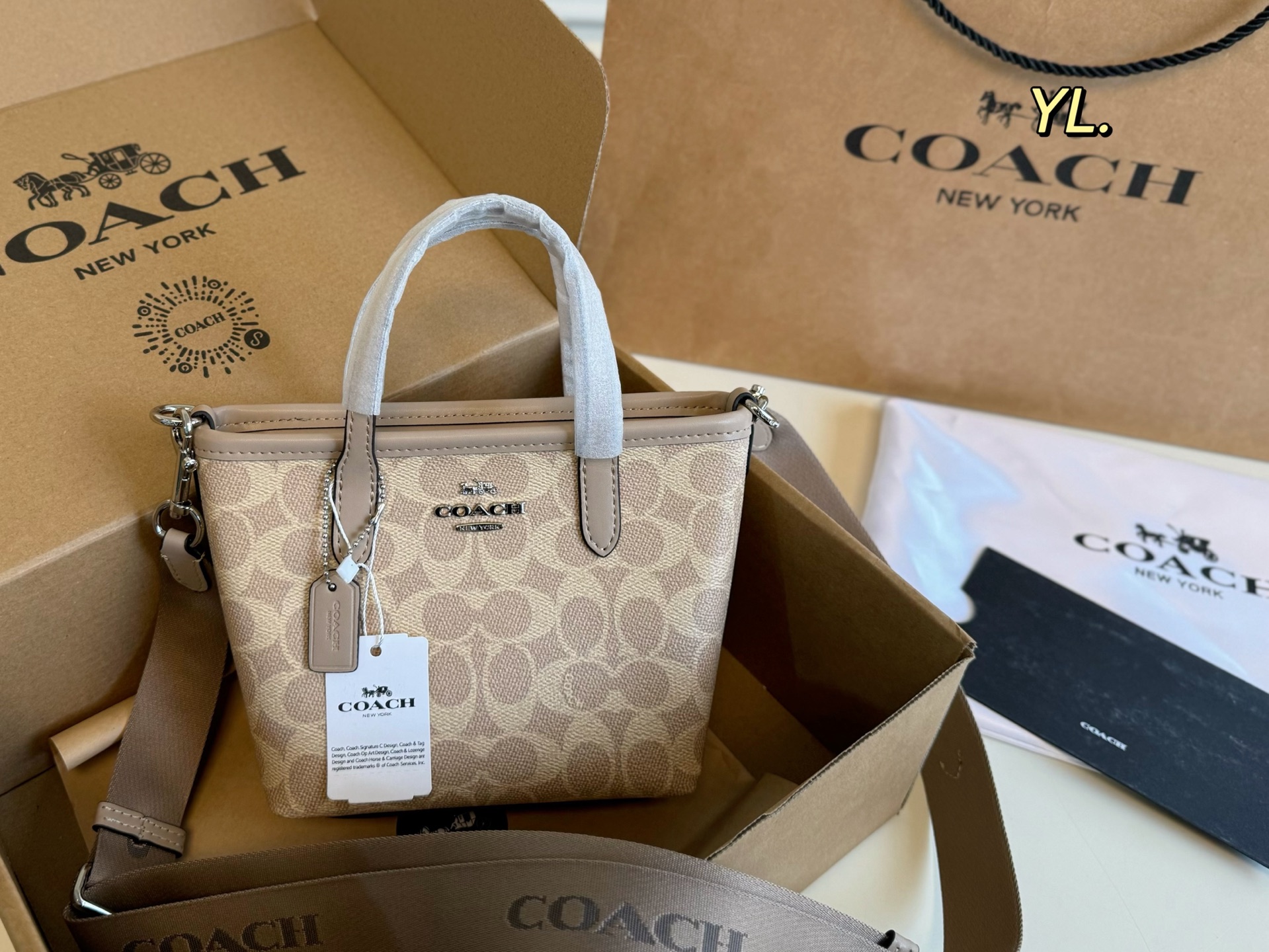 Coach's new City mini tote bag - cnluxepick